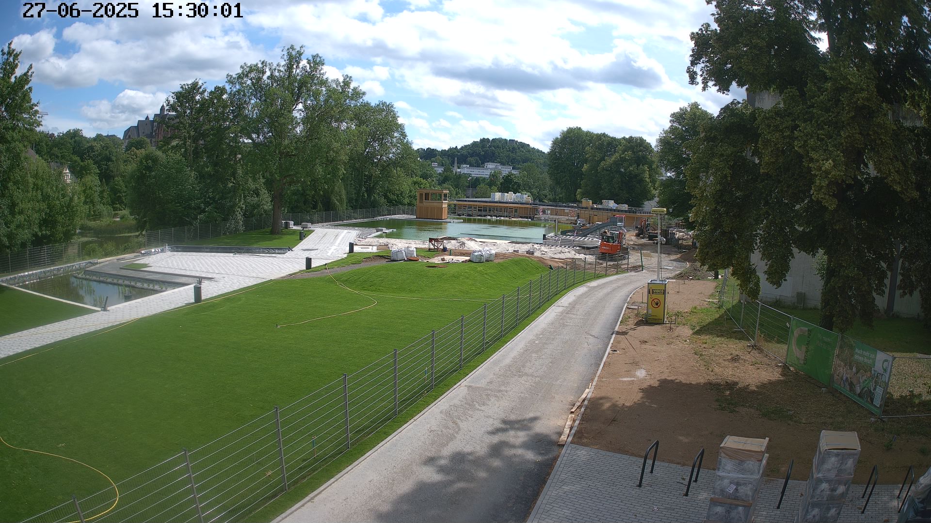 Aktuelle Webcam Ansicht auf das Domblickbad